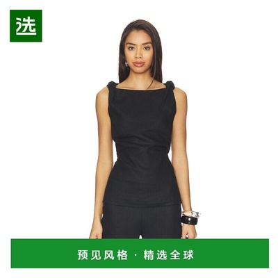 1h可退 香港直邮FAITHFULL THE BRAND 女士 Flor 上衣 FF4510BLK