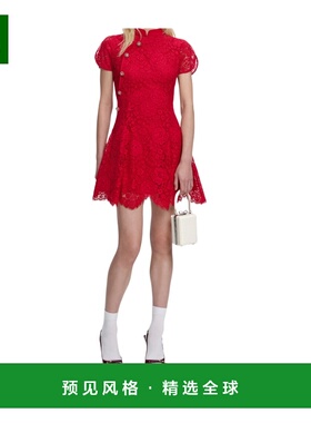 1h可退 香港直邮SELF-PORTRAIT 女士连衣裙 RS26550SR SS2026 红