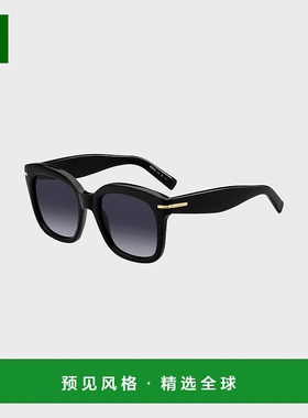 欧洲直邮HUGO BOSS雨果BOSS BLACK 带金色铰链黑色醋酸纤维太