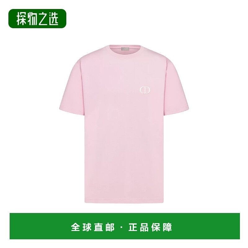 1h可退 欧洲直邮DIOR 迪奥 25秋冬 943J605A0554_C472 男士 短袖T