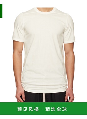 香港直邮RICK OWENS 男士T恤 RU01F2264JA11 SS2026 白色 短袖T恤