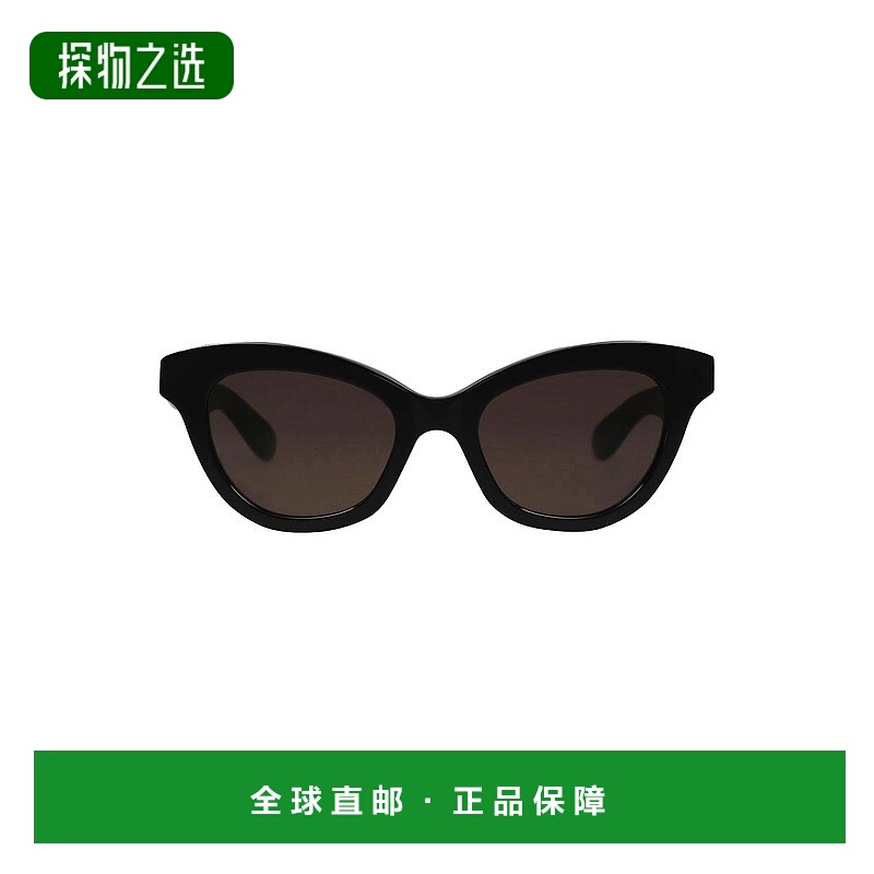 香港直邮mcqueen 亚历山大·麦昆 太阳眼镜 black黑色 舒适时尚