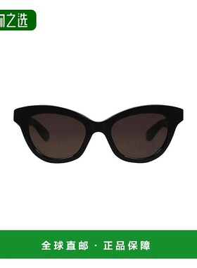 香港直邮mcqueen 亚历山大·麦昆 太阳眼镜 black黑色 舒适时尚