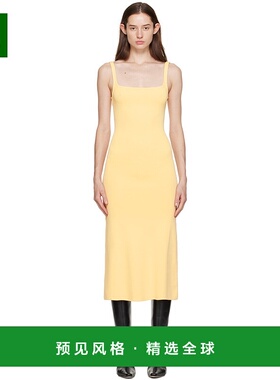 1h可退 香港直邮Staud 女士 黄色 Paityn 连衣裙 4542798LMDP