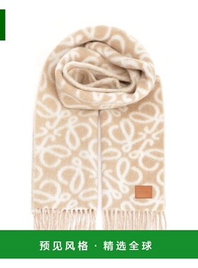 香港直邮LOEWE 女士围巾 FSF4SS1W022147 SS2026 花色 Anagram In