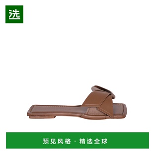 欧洲直邮ACNE STUDIOS 女士凉鞋AD0598CAMELBROW牛皮