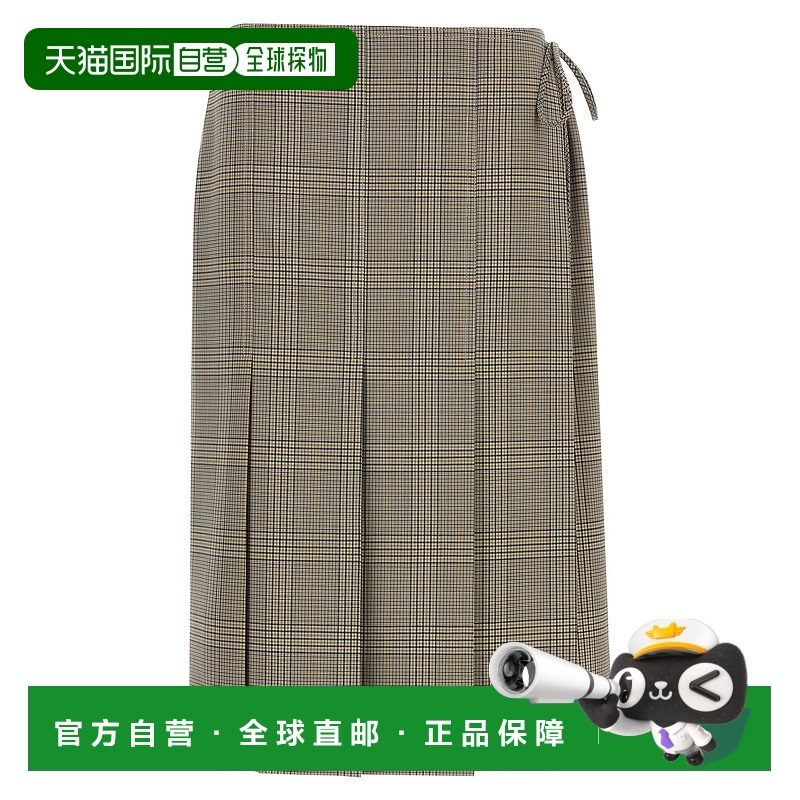 1h可退 香港直邮Marni 玛尼 女士 'Clement' 半身裙 GOMA0741A1UT