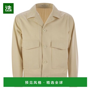 1h可退 香港直邮Tagliatore 男士 弹力棉混纺夹克 AMIR560009U25E