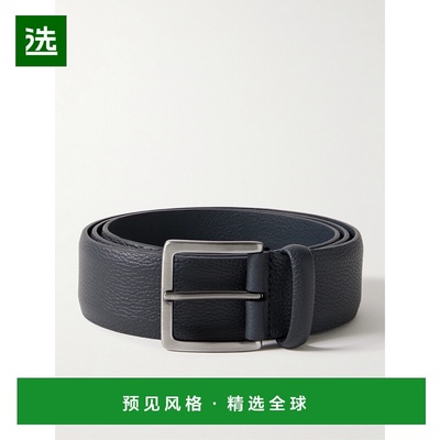 1h可退 香港直邮andersons 男士 4cm 全粒面皮带腰带 A2108AF3014