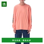 香港直邮Stussy 星星涂料染色长袖 斯图西 1h可退 男士 Two T恤