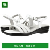 美国直邮 百搭透气 SAS 凉鞋 1h可退 舒适 女士时装 真皮时尚 潮
