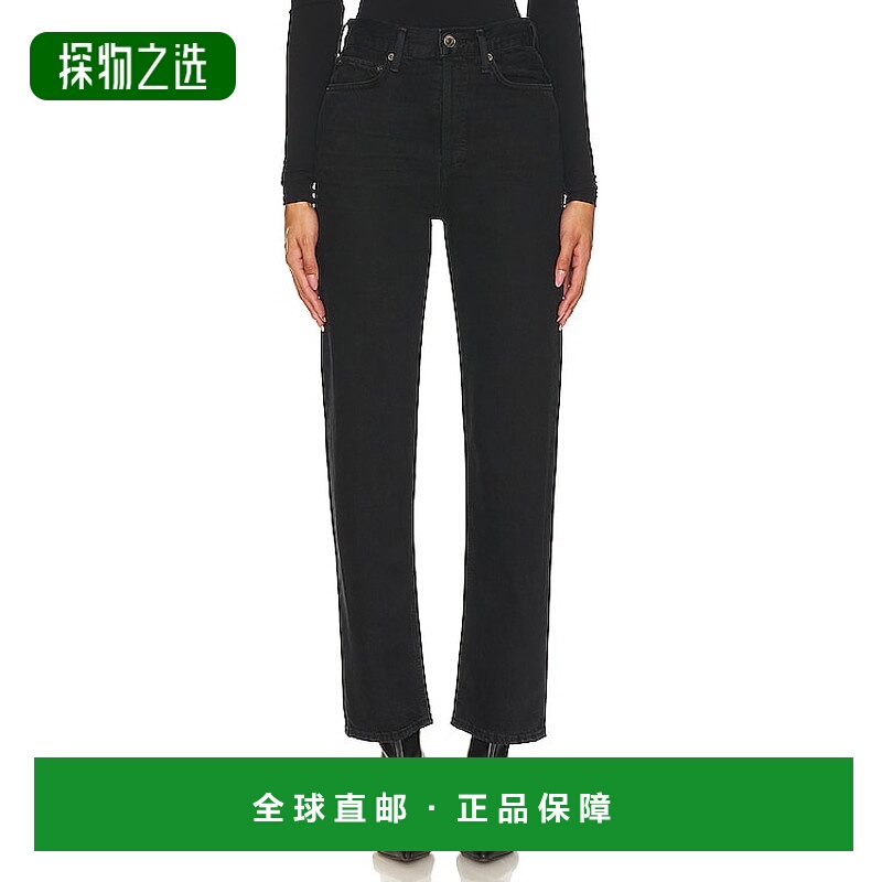 香港直邮AGOLDE 女士 90s Pinch 束腰高腰直筒牛仔裤 A1541604