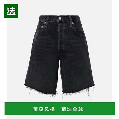 1h可退 香港直邮Citizens Of Humanity 女士 Ayla 高腰牛仔短裤