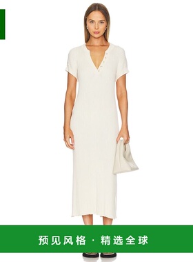 1h可退 香港直邮VARLEY 女士 Aria 针织中长连衣裙 VAR01792