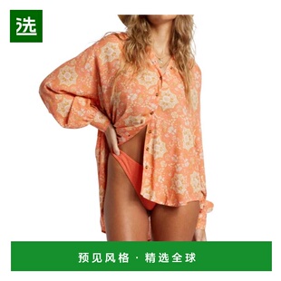 1h可退 【美国直邮】billabong 女士 衬衫正品高档时尚百搭舒适透