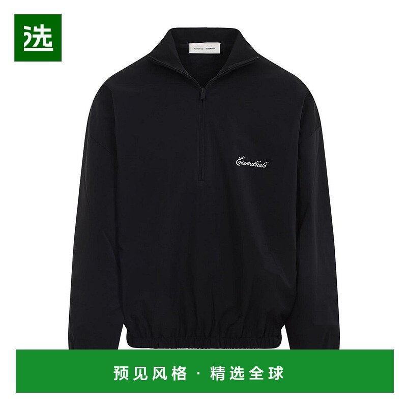 欧洲直邮essentials fear of god 男士 帽衫运动夹克衫