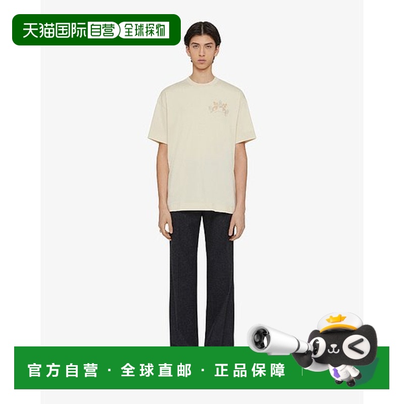 香港直邮Givenchy 圆领短袖T恤 BM71JAG1WX