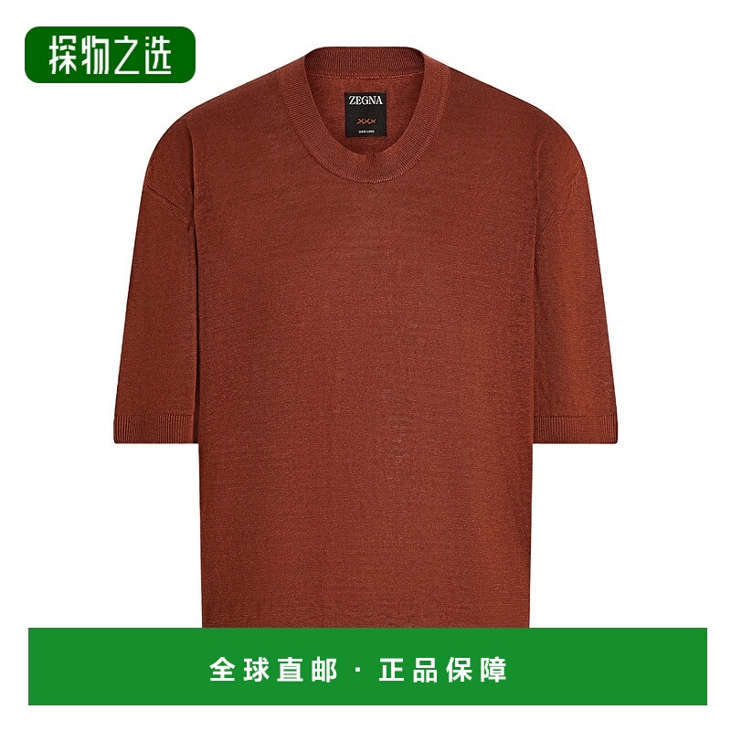 香港直邮Zegna Oasi Lino T恤 UFSL60A9PRDTSH