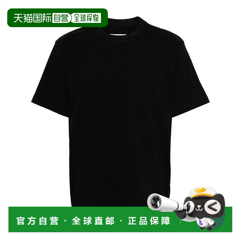 1小时内可退 欧洲直邮sacai 男士 上装T恤正品时尚百搭舒适减龄流