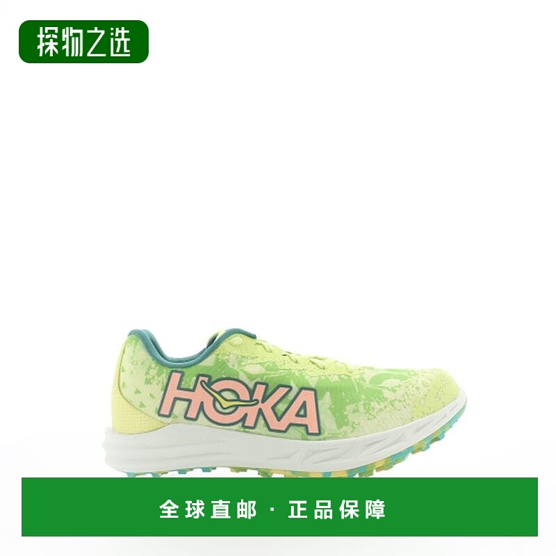 欧洲直邮HOKA CRESCENDO XC 男士绿色网布户外鞋新款