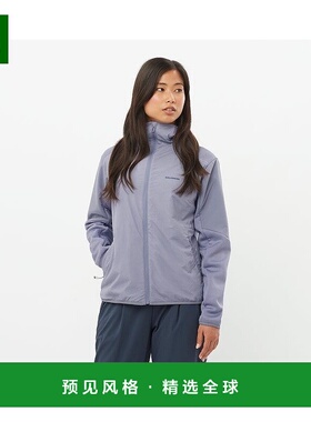 欧洲直邮Salomon萨洛蒙 OUTLINE HYBRID WARM系列女士蓝色聚夹克