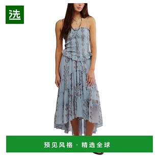 1h可退 香港直邮Free People 自由人 女士 Alejandra 中长连衣裙