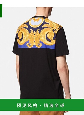 香港直邮Versace 徽标短袖T恤 10084831A06065范思哲男装