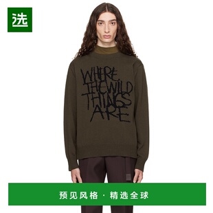 1h可退 香港直邮Sacai 男士 卡其色 Where The Wild Things Are