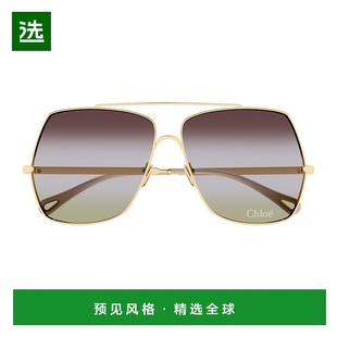 香港直邮Chloe CH0278S 蔻依 徽标太阳镜 metal金属 女士 1h可退