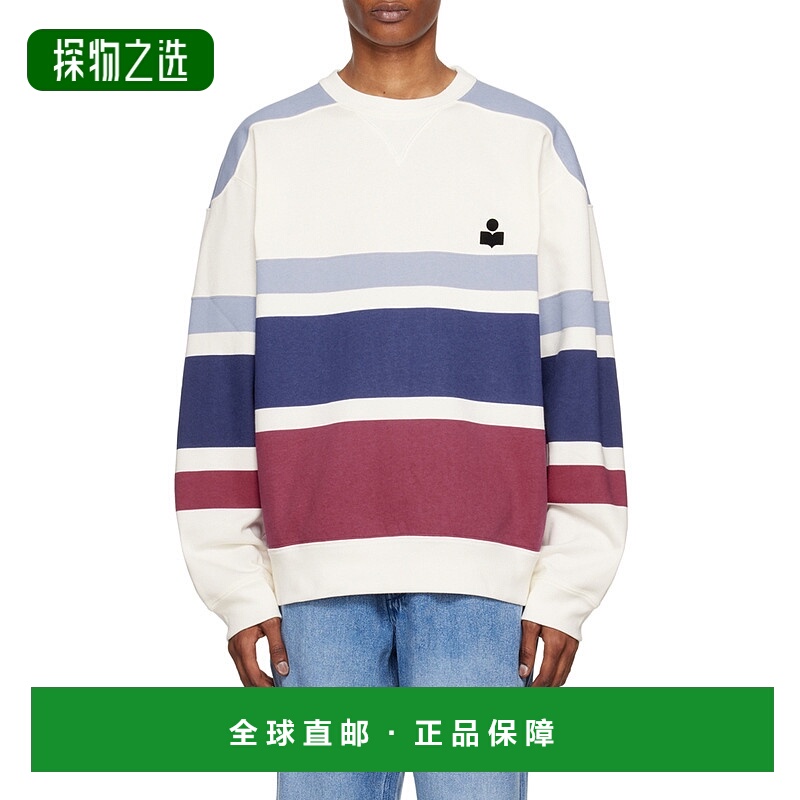 香港直邮Isabel Marant 徽标圆领卫衣 SW0037HAA1M43H
