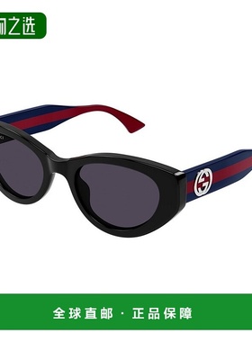 1h可退 香港直邮Gucci 古驰 女士 全框太阳镜 GG1862S black黑色