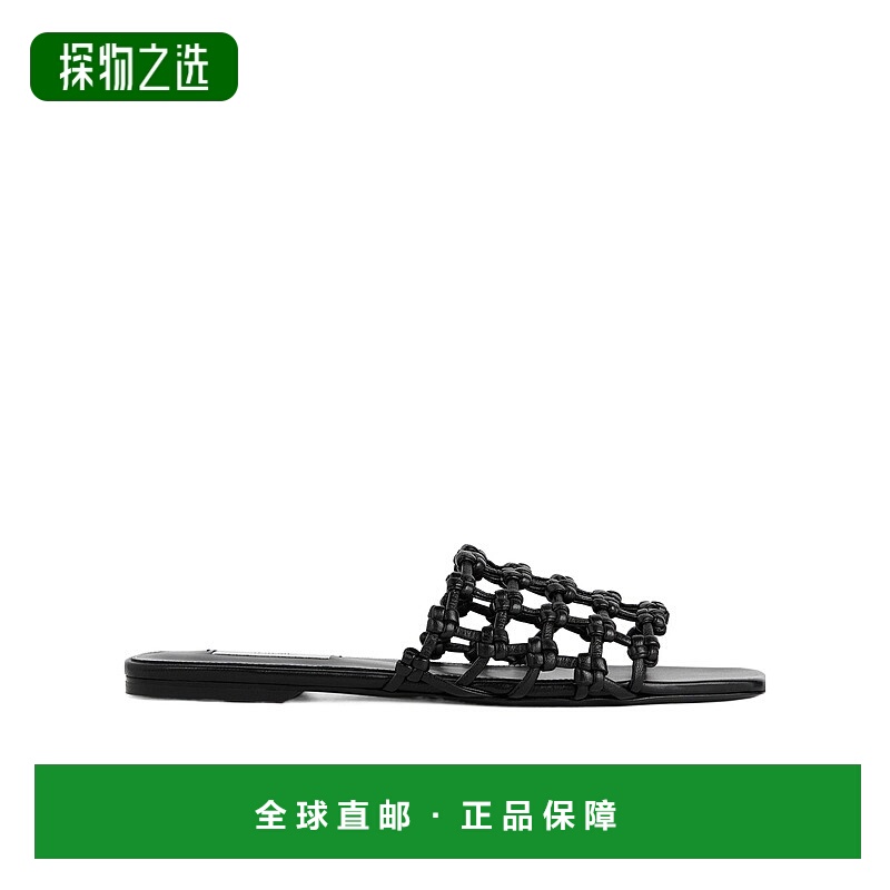 香港直邮Toteme 编织拖鞋 253WAS0244LE0146