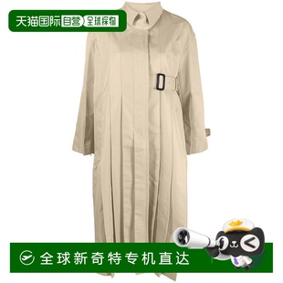 歐洲直郵SACAI女士外套直筒型休閑時尚 上衣06438651 保暖舒適女裝