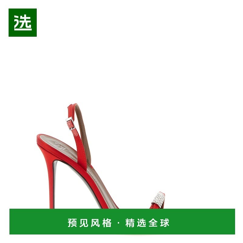 香港直邮GIUSEPPE ZANOTTI 女士凉鞋 E600039001 SS2026 红色,女鞋,时装凉鞋,淘宝优惠券,粉丝福利购,淘宝优惠卷