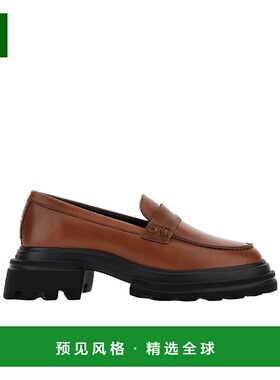 香港直邮Hogan 圆头乐福鞋 HXW6740FM506LO厚底一脚蹬