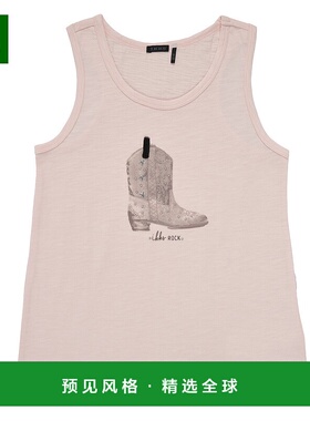 欧洲直邮IKKS  COMPENS 女童服装吊带T恤 XS10302-31-J