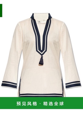 香港直邮Tory Burch 棉质 TORY 束腰外衣 83308