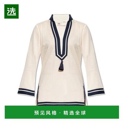 香港直邮Tory Burch 棉质 TORY 束腰外衣 83308