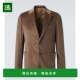 brown棕色 1h可退 舒 棉质灯芯绒西装 外套 香港直邮Lardini 男士