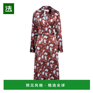 1h可退 香港直邮EQUIPMENT 女士 中长连衣裙 blue蓝色 舒适时尚