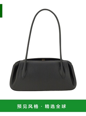 香港直邮YUZEFI 女士手提包 YUZCOHBOYSBL034 SS2025 黑色 字母lo