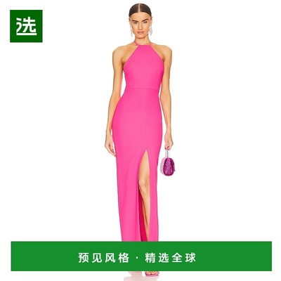 1h可退 香港直邮SOLACE LONDON 女士 Lila 长款连衣裙 OS35032