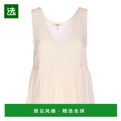 香港直邮CHLOÉ 女士T恤 26SHT30310107 SS2026 白色