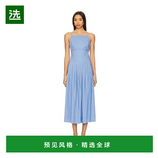 1h可退 香港直邮Minkpink 女士 Avalon 方形领中长连衣裙 MG25014