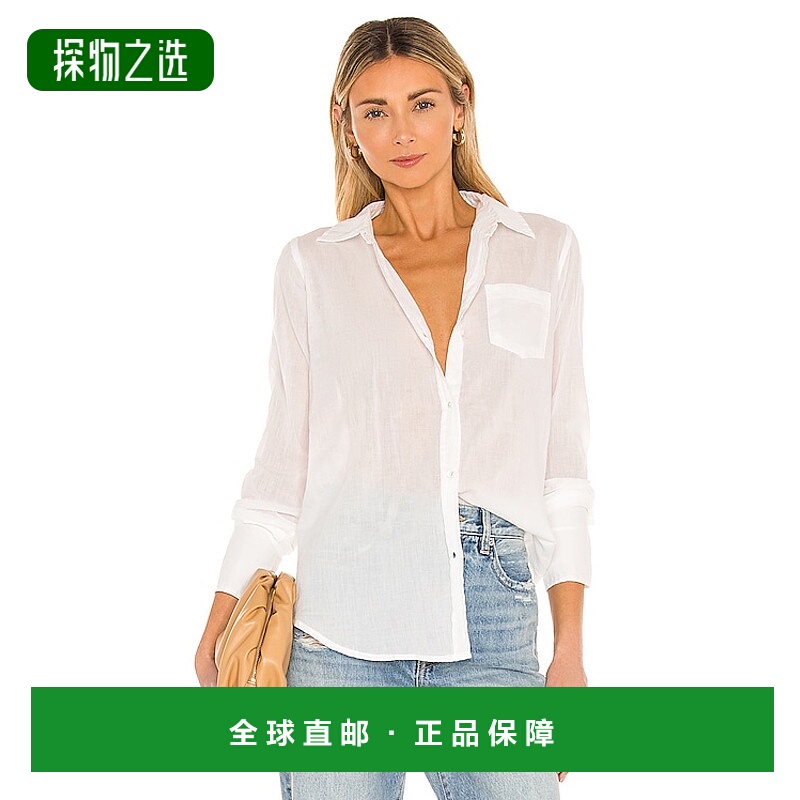 香港直邮NILI LOTAN 女士 NL 棉质薄纱衬衫 90F096