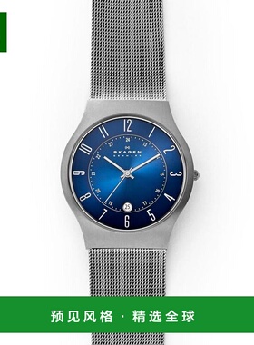 1h可退 【美国直邮】Skagen|Skagen 男士 Sundby 钛金属、三针日
