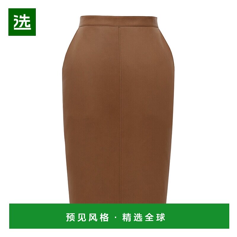 香港直邮Saint Laurent CASSANDRE小羊皮铅笔裙 846801Y5OA2