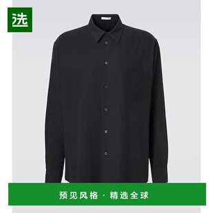 男士 Row Briar 真丝衬衫 舒适时 1h可退 black黑色 香港直邮The