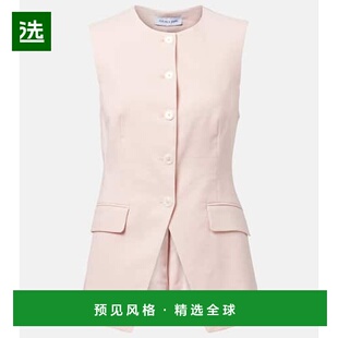 1h可退 香港直邮VERONICA BEARD 女士 Lois 亚麻混纺背心