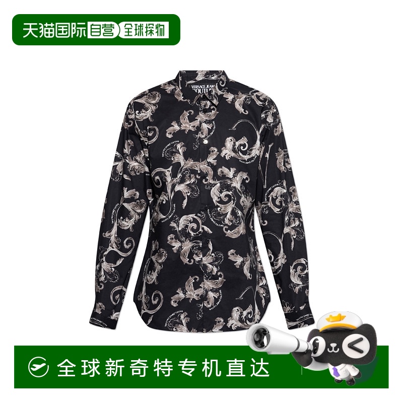 1h可退 欧洲直邮versace 男士 衬衫范思哲